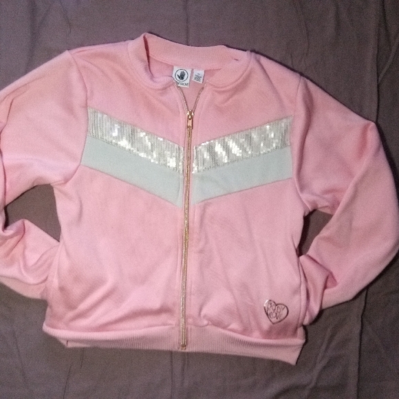 Pink and Silver Tracksuit - Picture 2 of 6